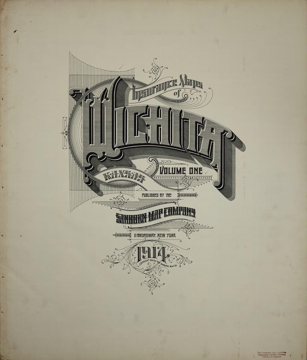 Wichita, Kansas - 1914 Sanborn Map