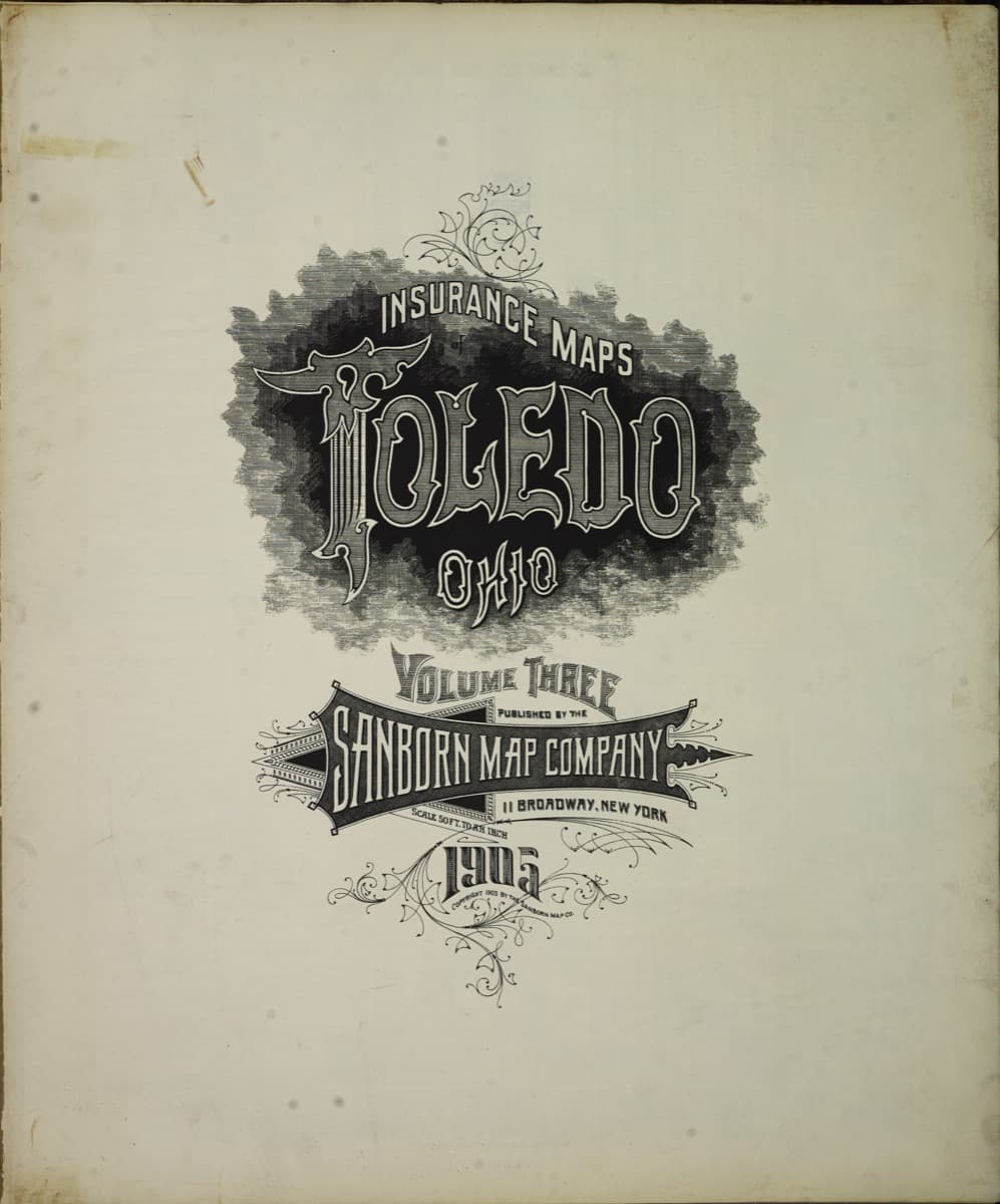 Toledo, Ohio - 1905 Sanborn Map