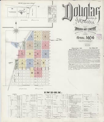 Sanborn Fire Insurance Map: Douglas (1904)