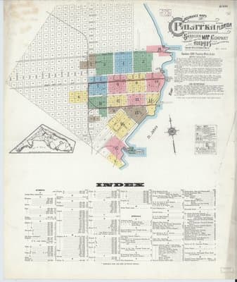 Sanborn Fire Insurance Map: Palatka, Florida (1915)