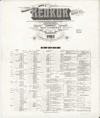 Sanborn Fire Insurance Map: Keokuk, Iowa (1919)