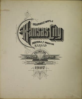 Sanborn Fire Insurance Map: Kansas City, Kansas (1907)