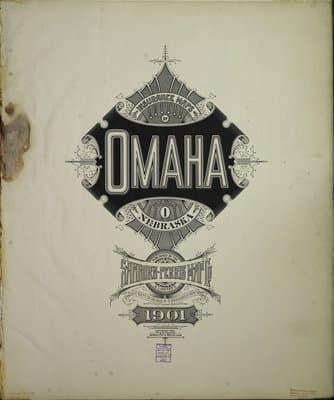 Sanborn Fire Insurance Map: Omaha, Nebraska (1901)
