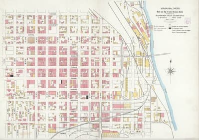 Sanborn Fire Insurance Map: Omaha, Nebraska (1905)