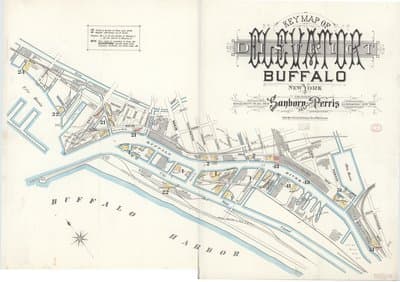 Sanborn Fire Insurance Map: Buffalo, New York (1895)