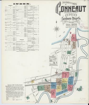 Sanborn Fire Insurance Map: Conneaut, Ohio (1902)