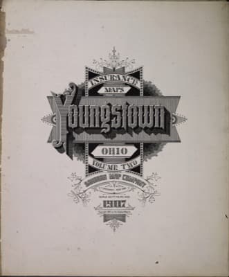 Sanborn Fire Insurance Map: Youngstown, Ohio (1907)